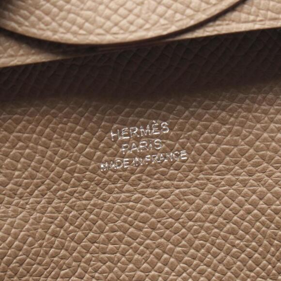 HERMES Brown Leather Wallet - Picture 5 of 6